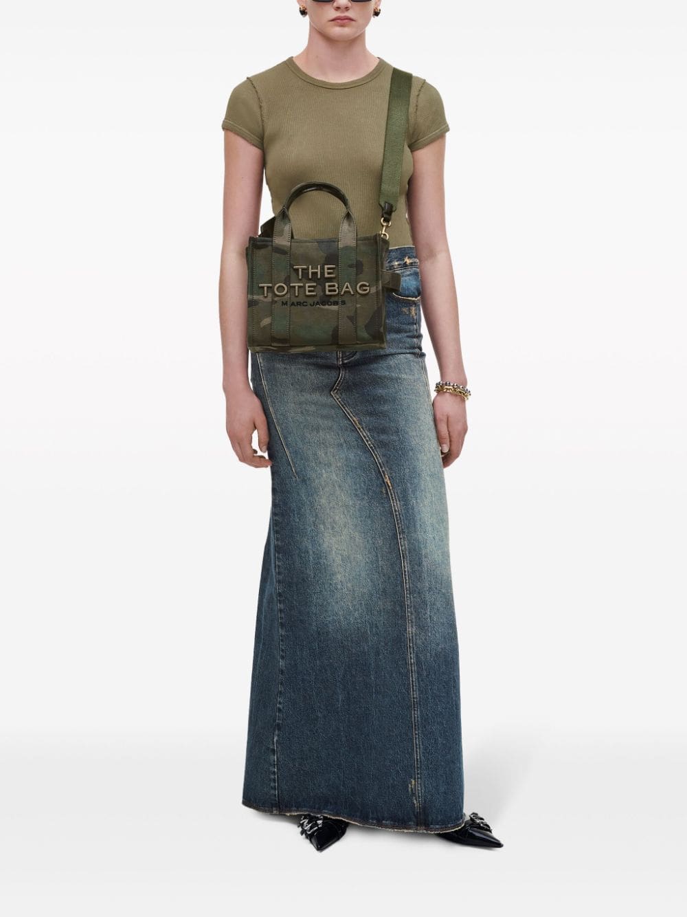 Marc Jacobs The Small Camo Jacquard Tote bag - Image 2