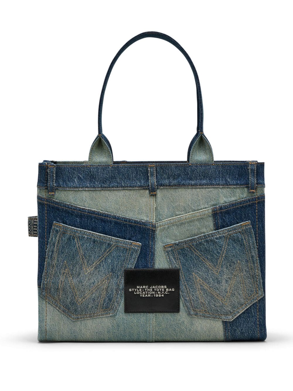 Marc Jacobs The Large Deconstructed Denim Tote bag - Image 4