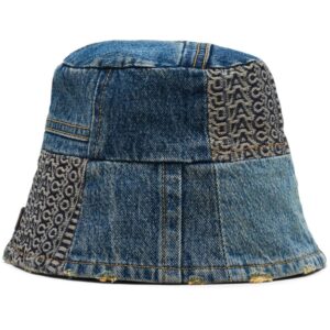 Marc Jacobs patchwork denim bucket hat