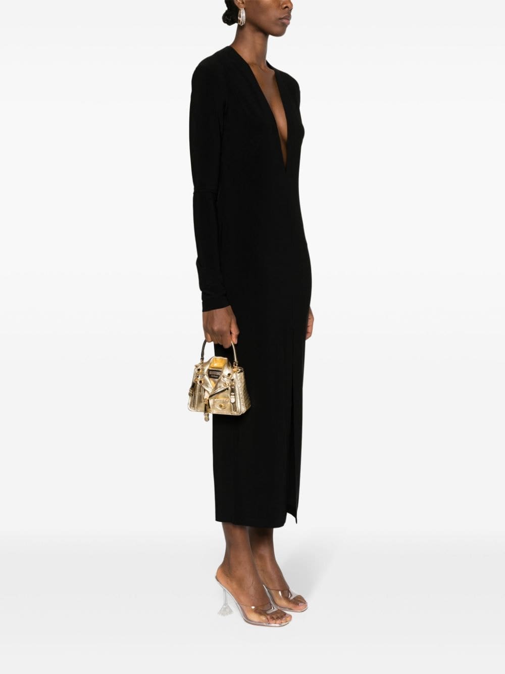 Moschino Biker metallic tote bag - Image 2