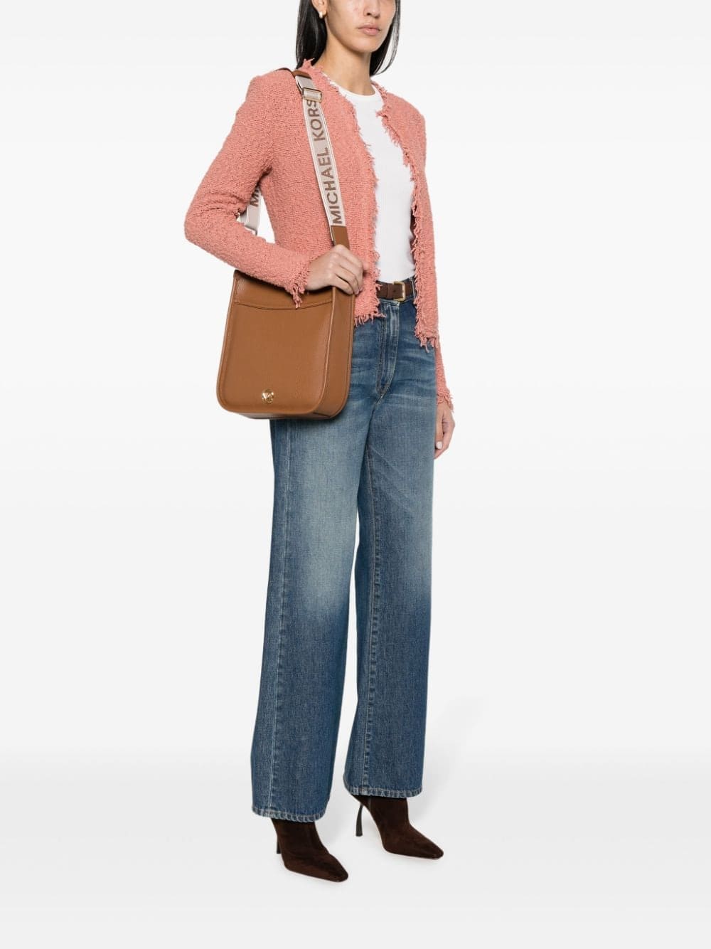 Michael Michael Kors logo-plaque leather shoulder bag - Image 2