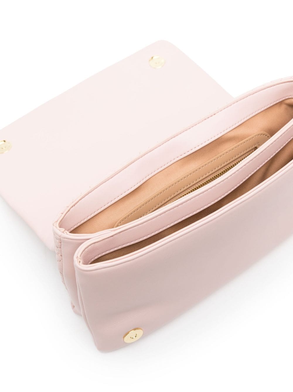 Love Moschino logo-plaque quilted shoulder bag - Image 5