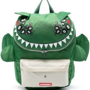 Charles Jeffrey Loverboy Beithir crocodile-print backpack