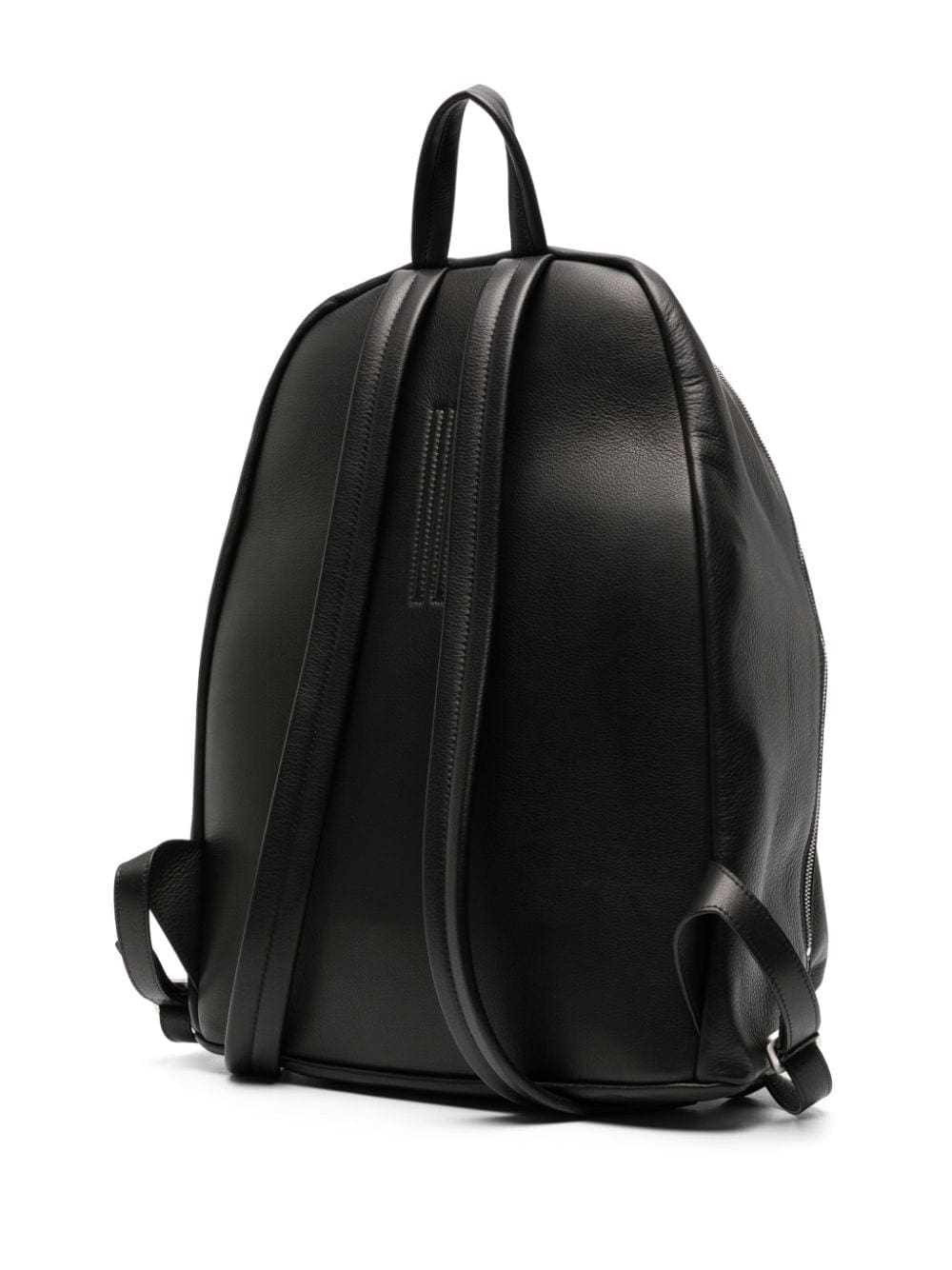 Rick Owens grained leather laptop backpack - Image 4