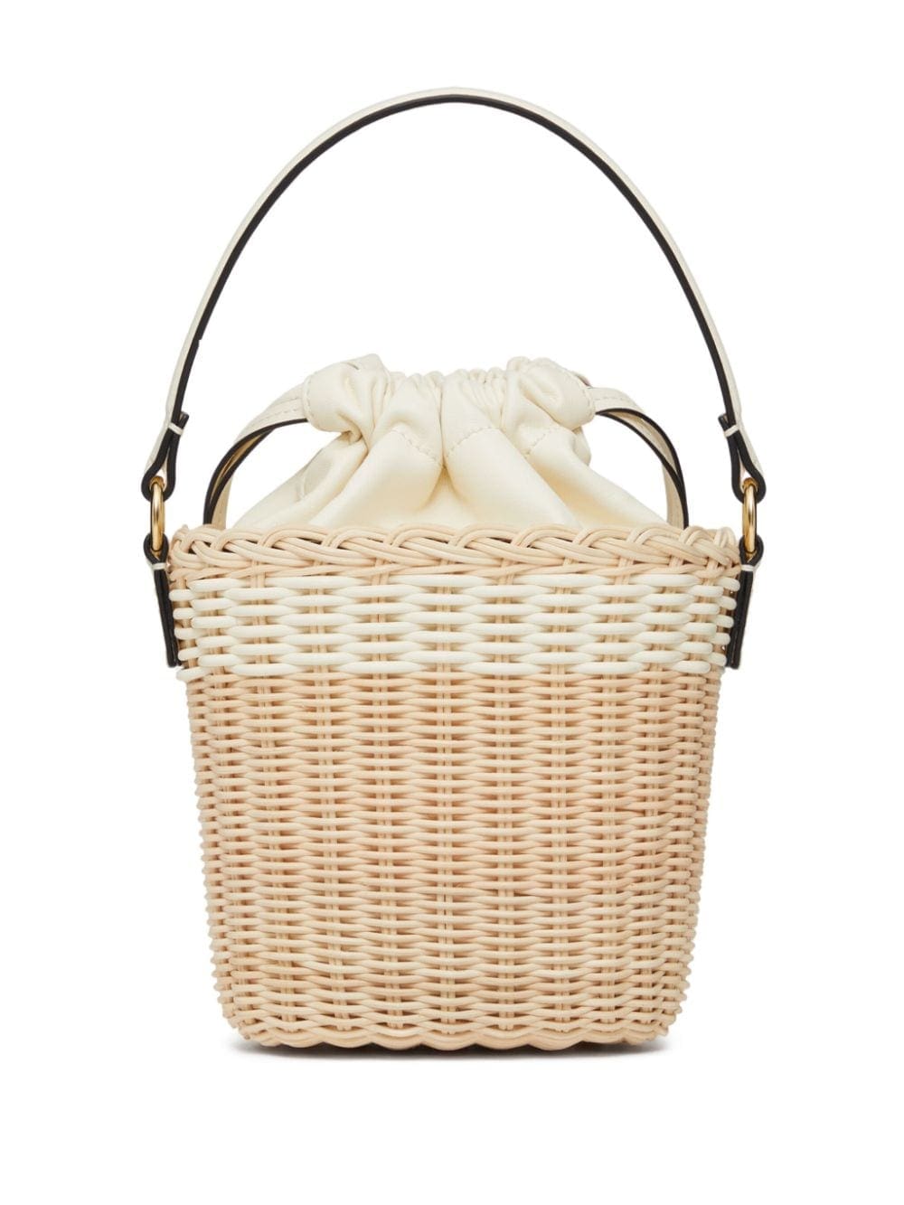 Valentino Garavani VLogo Signature wicker bucket bag - Image 3