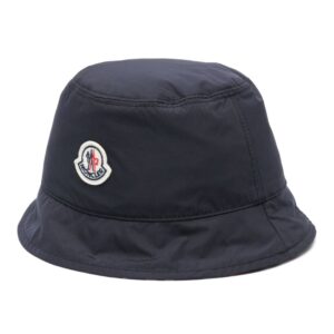 Moncler logo-patch bucket hat