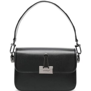 Off-White Binder Clip leather crossbody bag