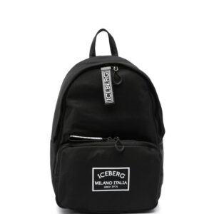 Iceberg logo-print backpack
