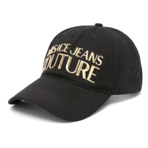Versace Jeans Couture logo-lettering cotton cap