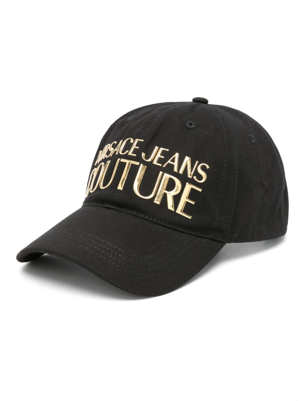 Versace Jeans Couture logo-lettering cotton cap