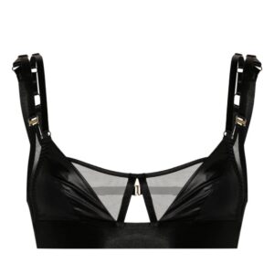 Bordelle  Vero triangle-cup satin bra