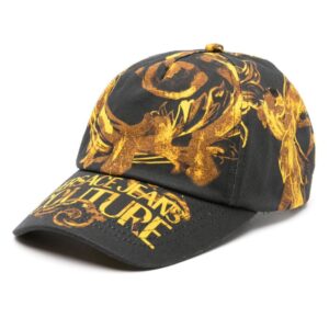 Versace Jeans Couture Watercolor Couture-print cotton cap