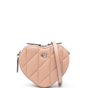Coach Heart quilted cross body bag
