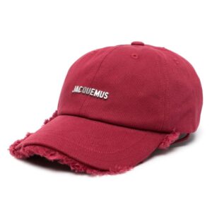 Jacquemus Artichaut frayed-edge cap
