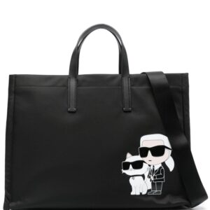 Karl Lagerfeld large K/Ikonik 2.0 tote bag