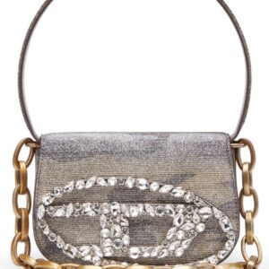 Diesel 1DR lurex shoulder bag