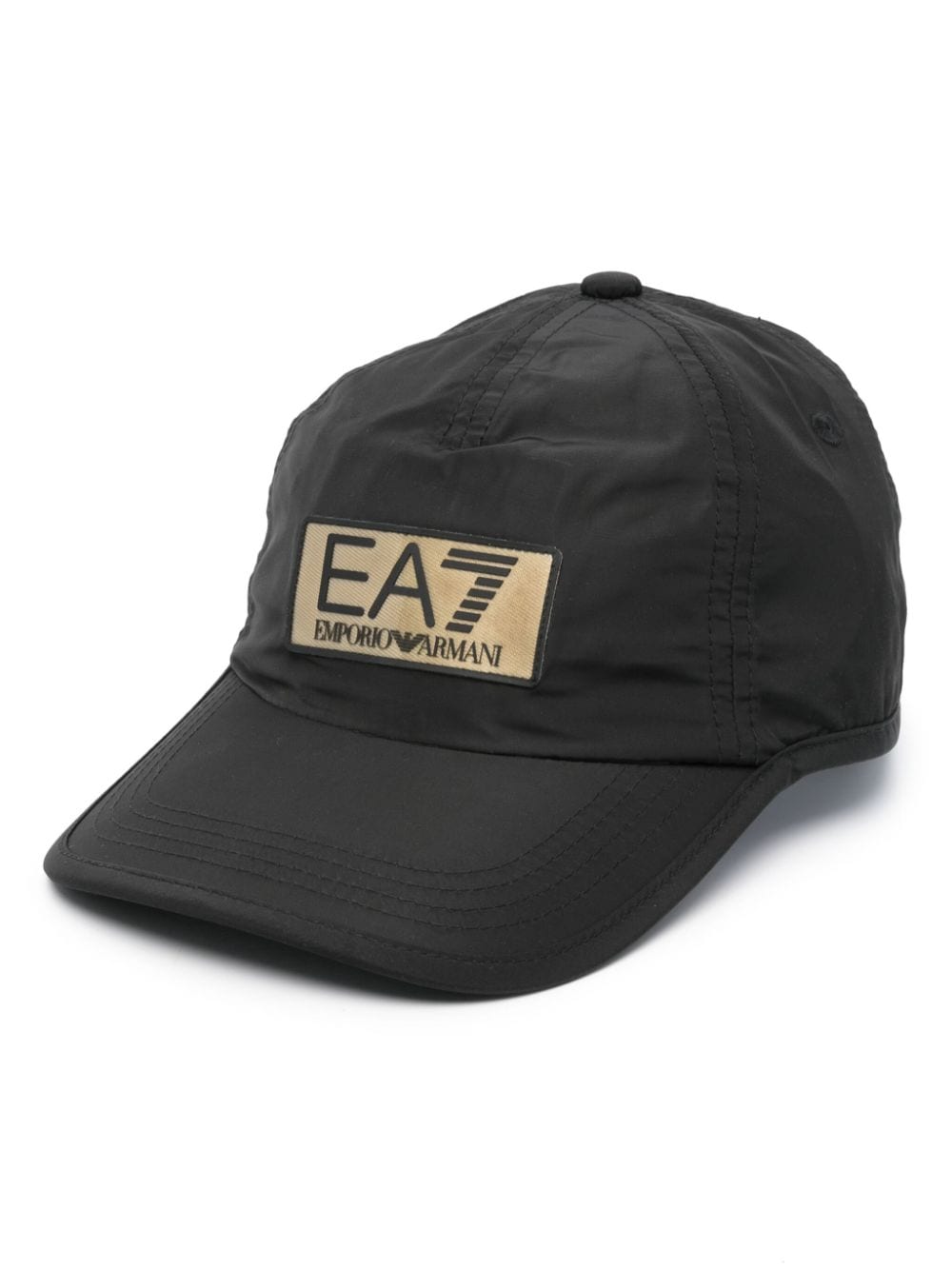 Ea7 Emporio Armani logo-appliqué baseball cap