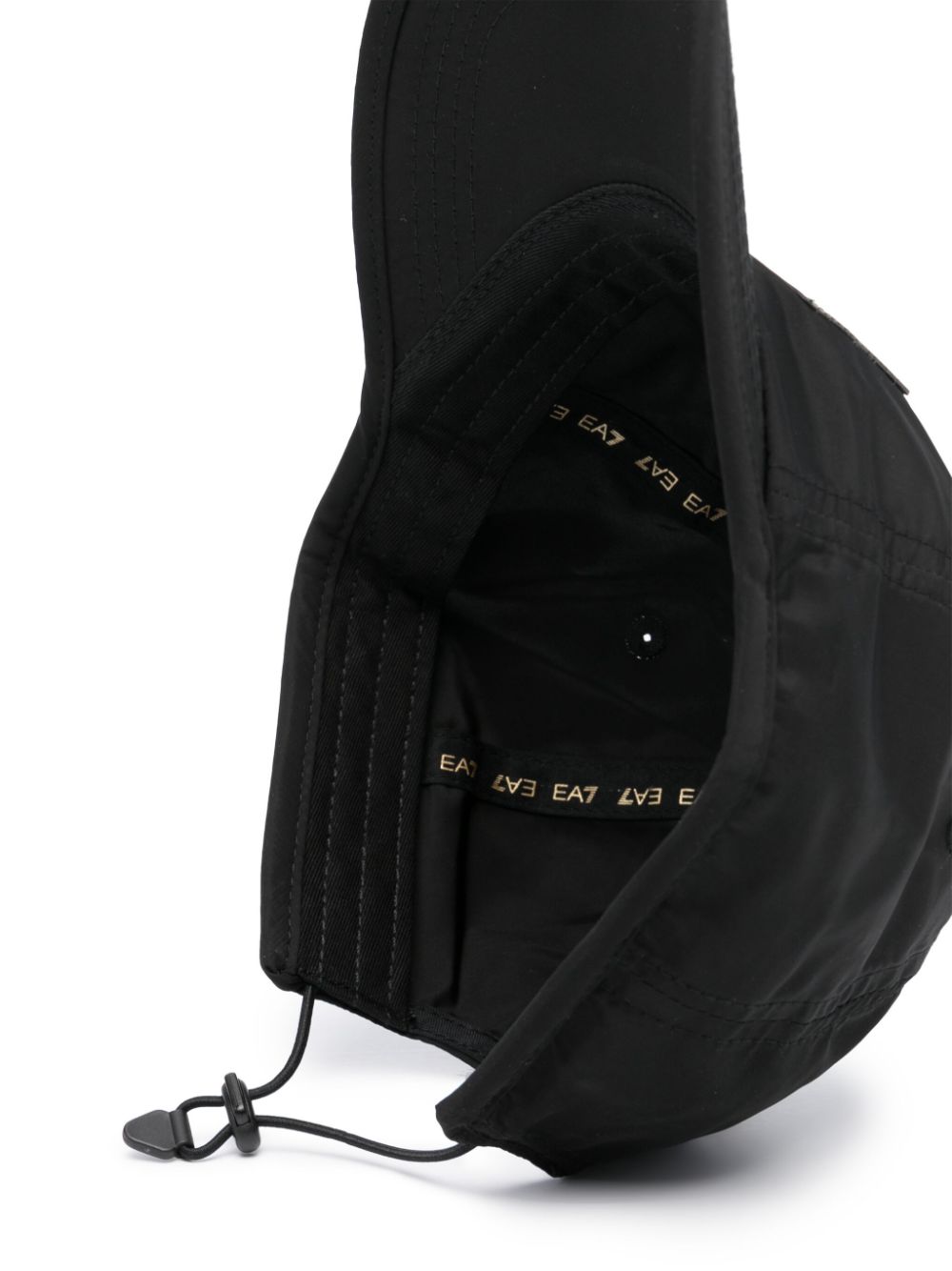 Ea7 Emporio Armani logo-appliqué baseball cap - Image 2