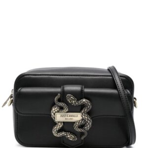 Just Cavalli logo-plaque shoulder bag