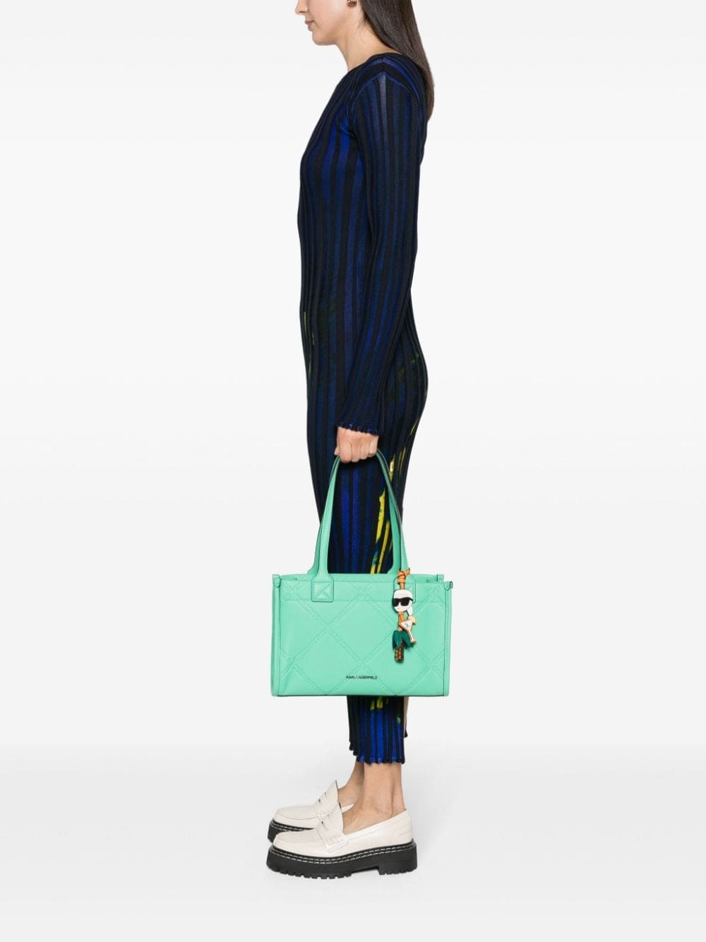 Karl Lagerfeld medium K/Ikonik 2.0 tote bag - Image 2