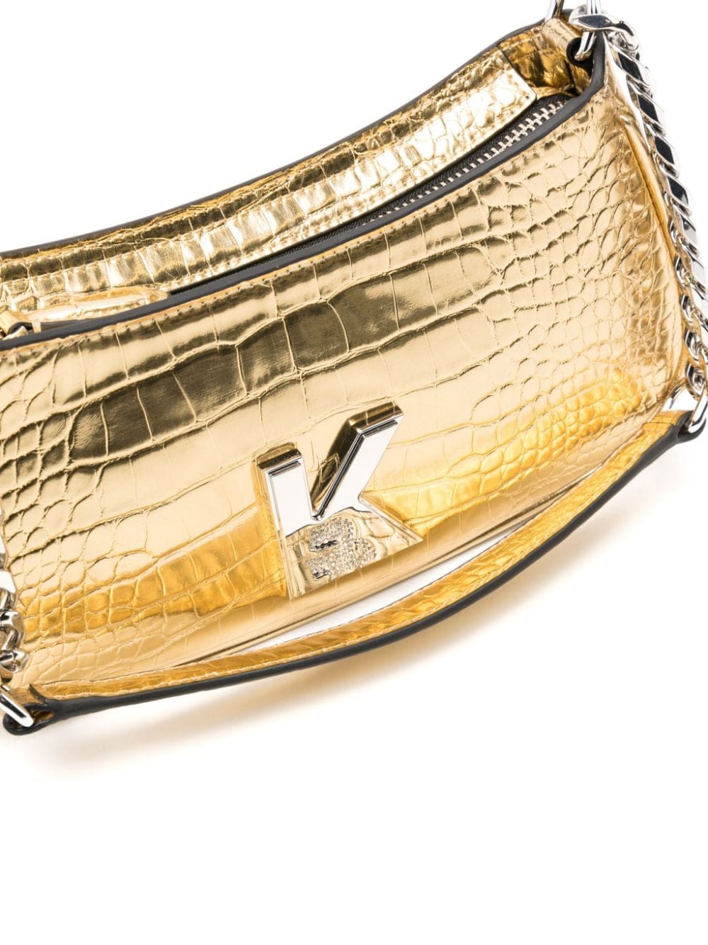 Karl Lagerfeld K/Kameo metallic shoulder bag - Image 4