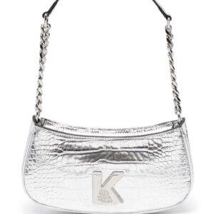 Karl Lagerfeld K/Kameo metallic shoulder bag