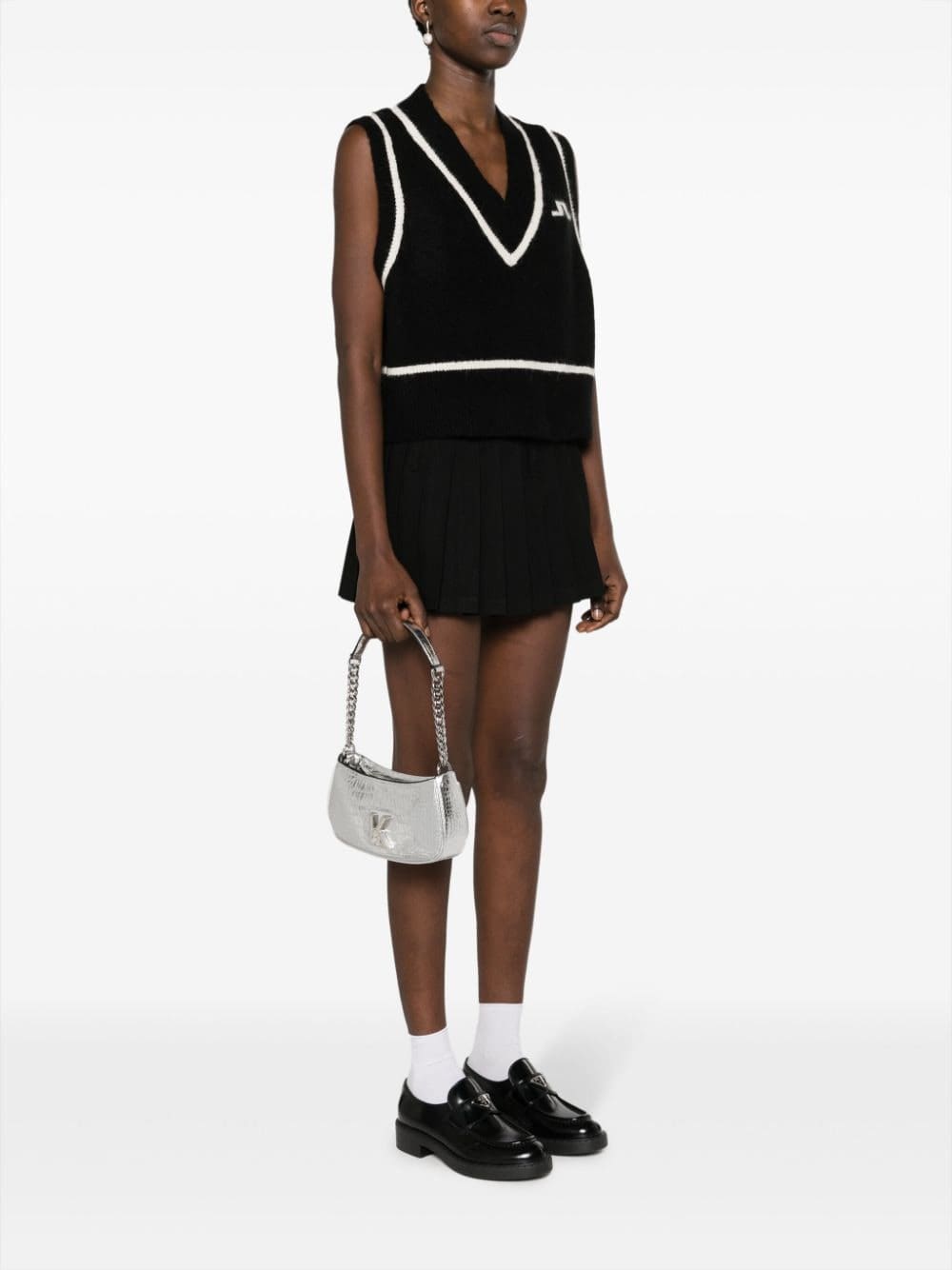 Karl Lagerfeld K/Kameo metallic shoulder bag - Image 2