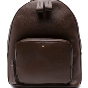 Doucal's grained-leather backpack