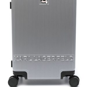 Karl Lagerfeld Ikonik Karl-plaque travel case