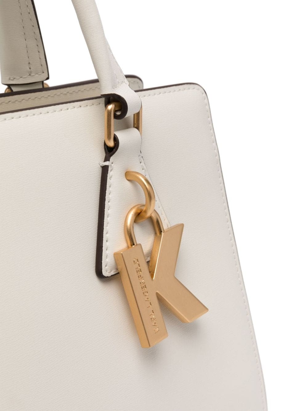 Karl Lagerfeld logo-charm shoulder bag - Image 4