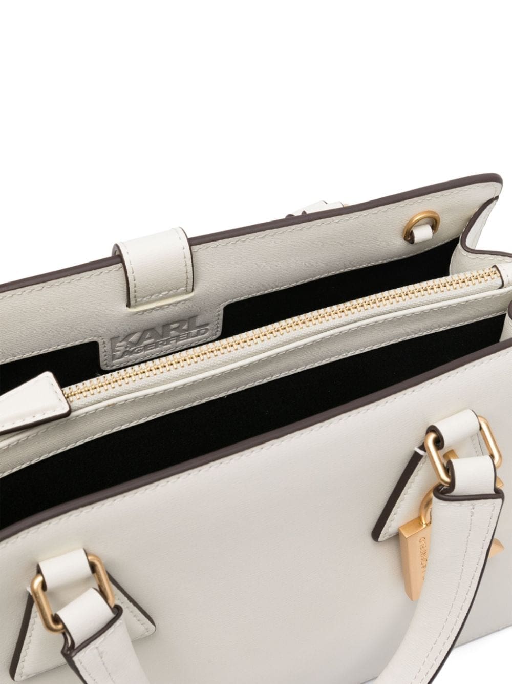 Karl Lagerfeld logo-charm shoulder bag - Image 5