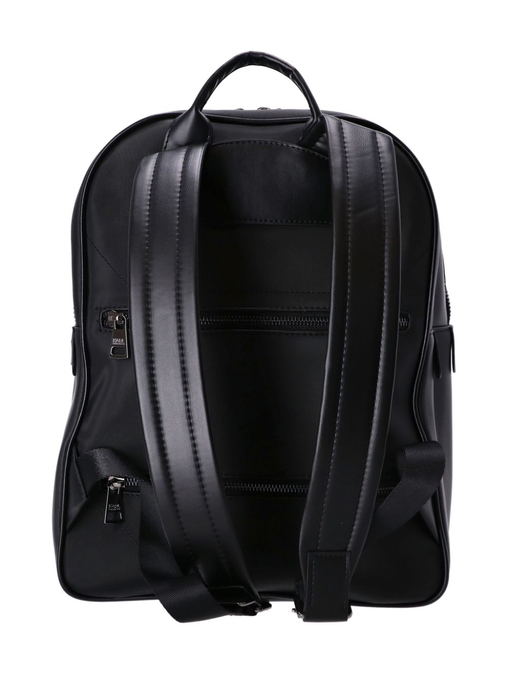 Karl Lagerfeld logo-appliqué backpack - Image 2