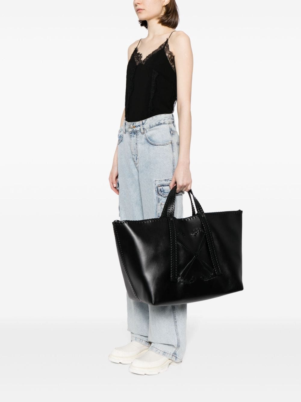 Off-White Day Off leather tote bag - Image 2