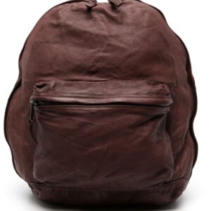 Giorgio Brato zip-up leather backpack