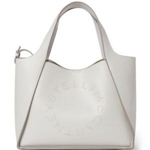 Stella McCartney studded-logo tote bag