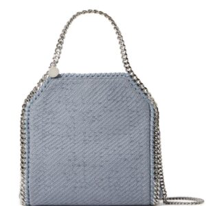 Stella McCartney mini Falabella interwoven tote bag