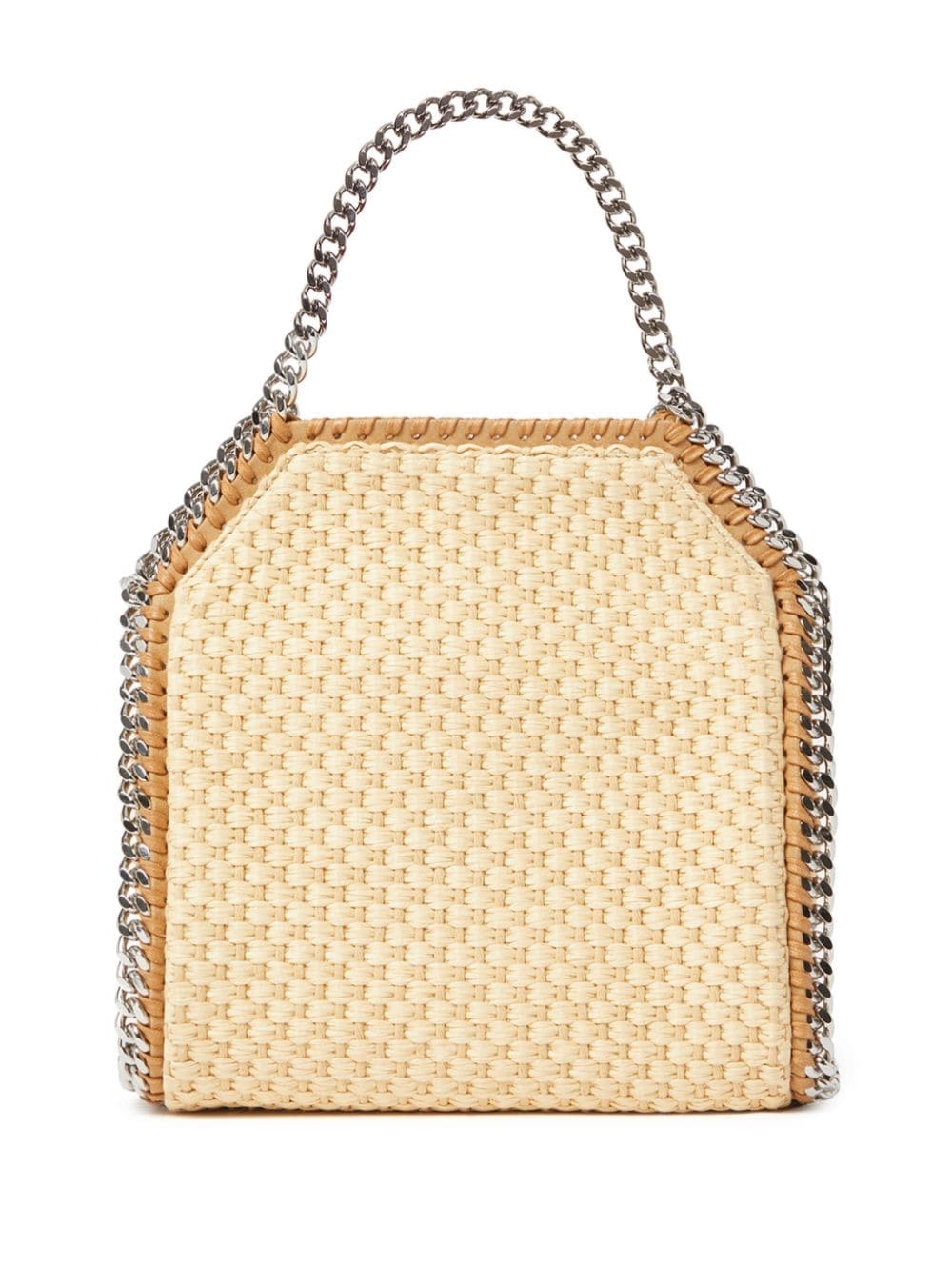Stella McCartney mini Falabella raffia tote bag - Image 2