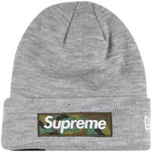 Supreme x New Era box logo beanie
