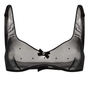 DSQUARED2  sequined semi-sheer bra