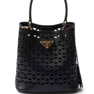 Prada mini Panier leather tote bag