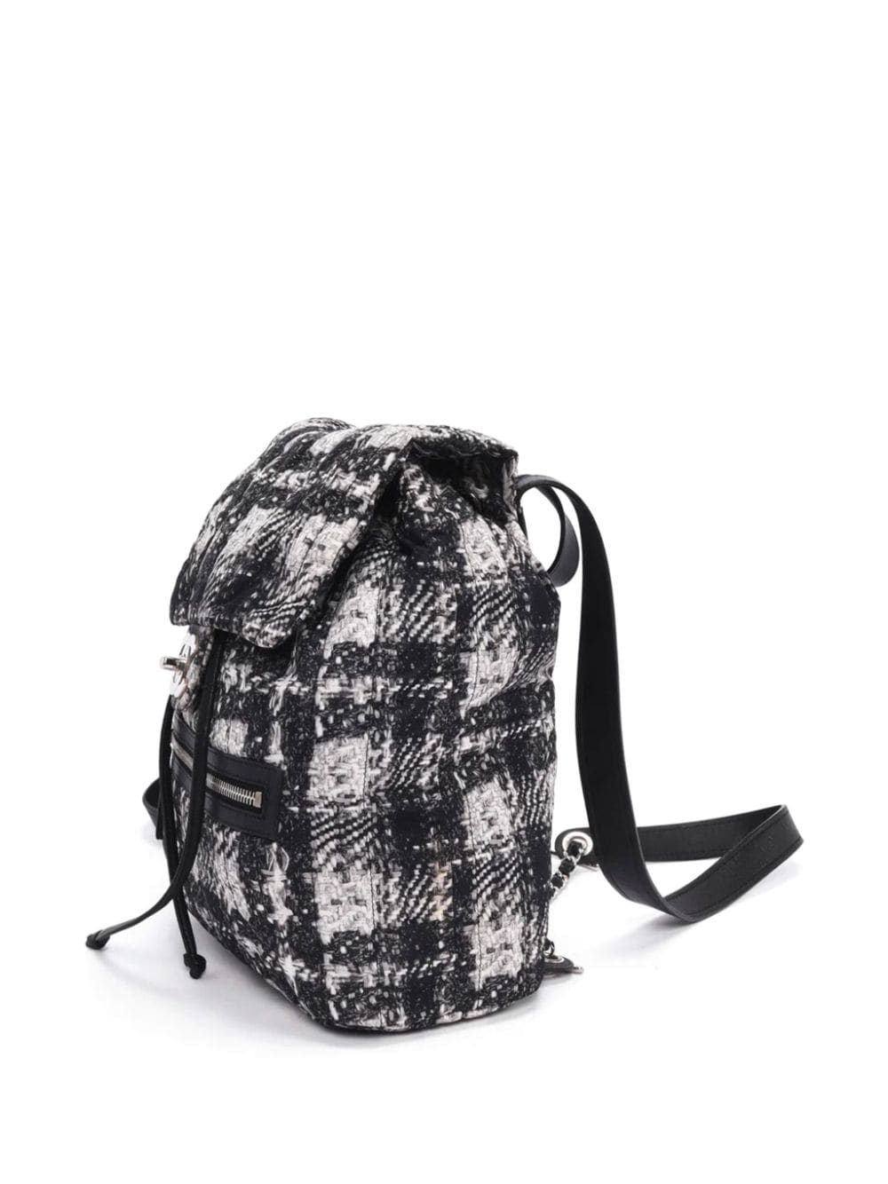 CHANEL Pre-Owned medium CC turn-lock tweed backpack - Image 3