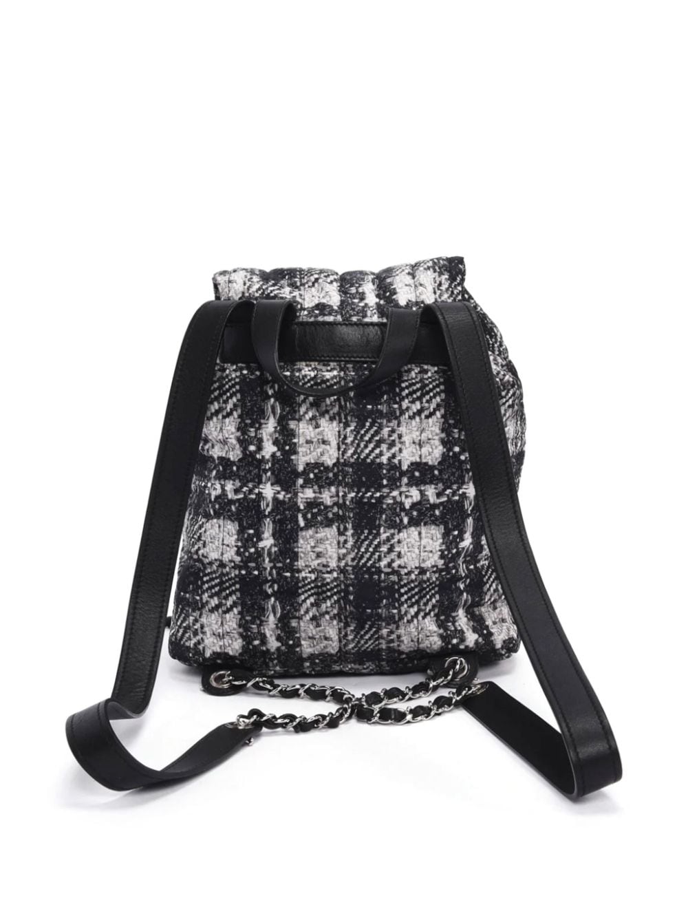 CHANEL Pre-Owned medium CC turn-lock tweed backpack - Image 2
