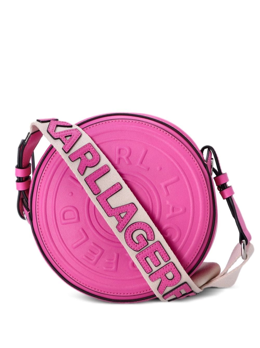 Karl Lagerfeld K/Circle round crossbody bag