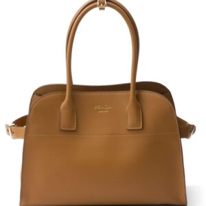 Prada medium leather tote bag