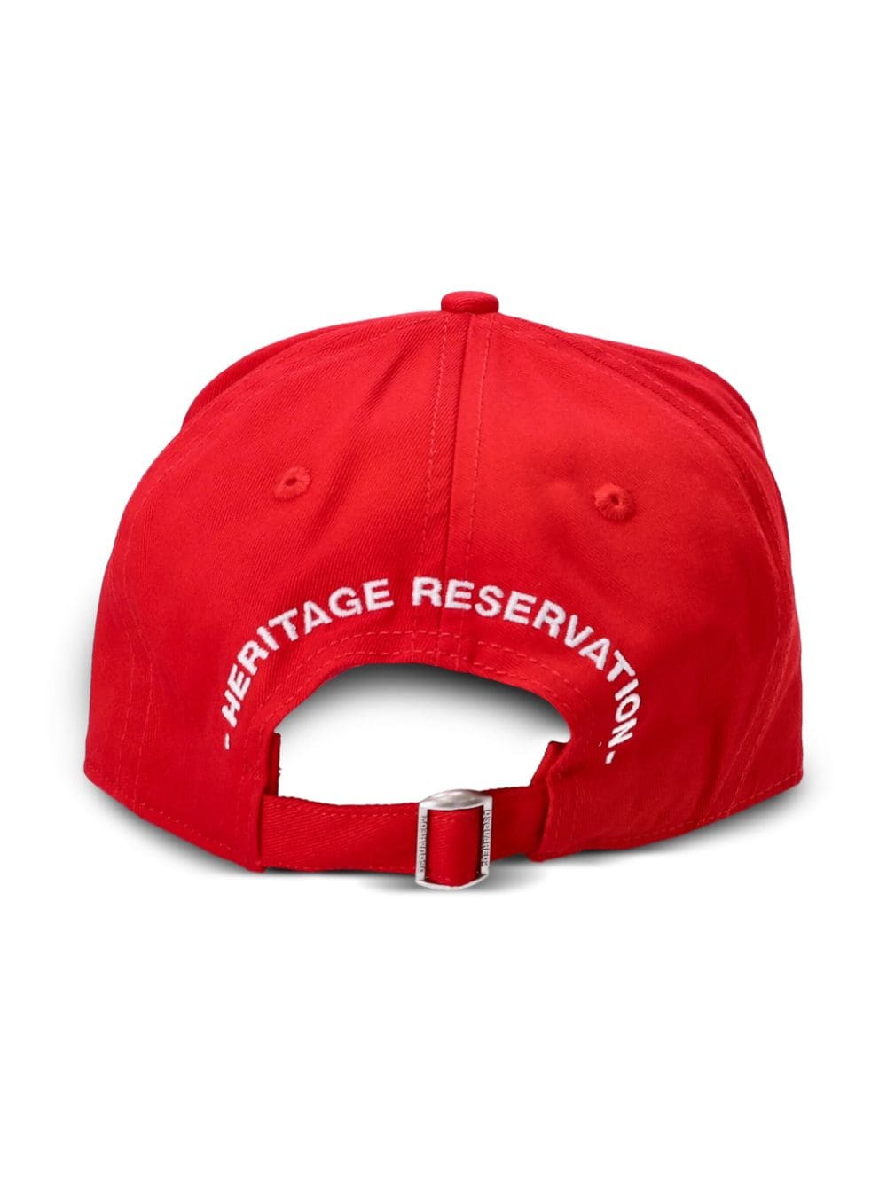 DSQUARED2 logo-appliqué cotton baseball cap - Image 3