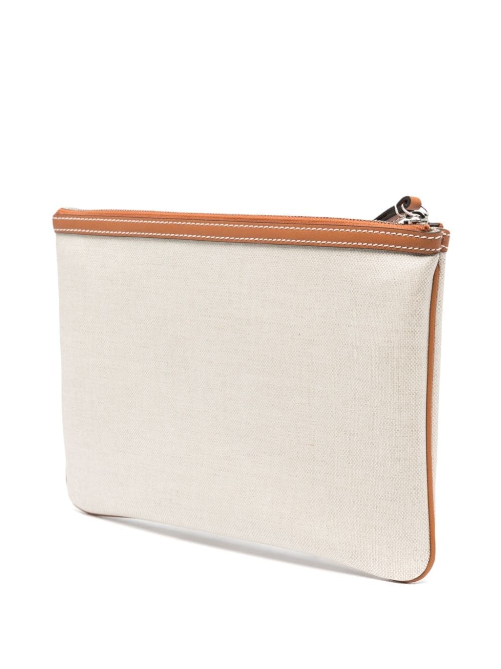 Gucci logo-print canvas clutch bag - Image 2