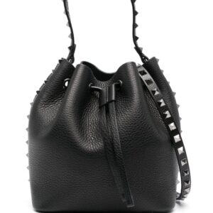 Valentino Garavani Rockstud leather bucket bag