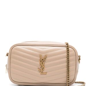 Saint Laurent mini Lou quilted leather crossbody bag