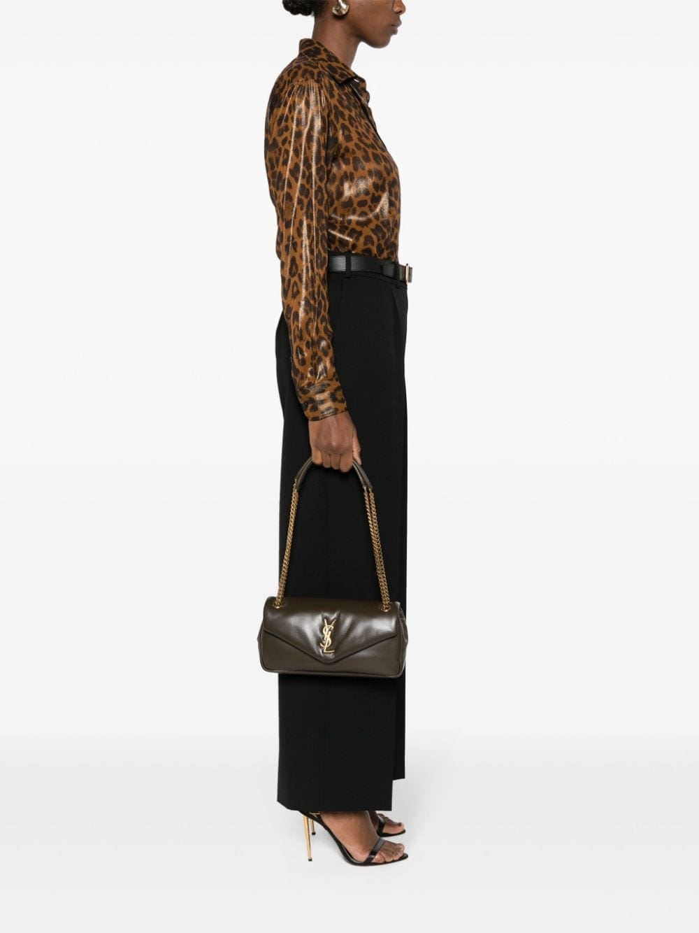 Saint Laurent Calypso padded leather shoulder bag - Image 2