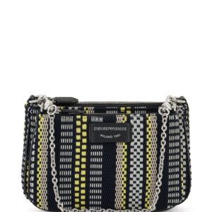 Emporio Armani woven shoulder bag